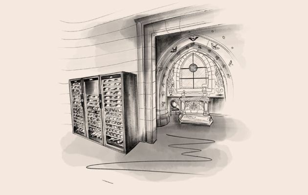 Dans la cave du "M" des Avenières // Cruseilles // France