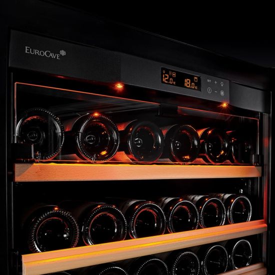 Grande cave à vin de service, 3 températures - Pure