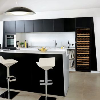 Grande cave à vin de vieillissement, 1 température, encastrable - Compact