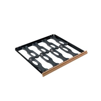 Clayette coulissante Compact façade bois - 8 bouteilles