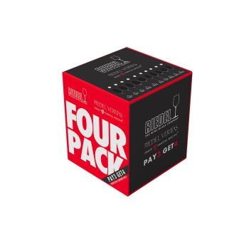 Riedel Veritas - Coffret de 4 verres à vin de champagne