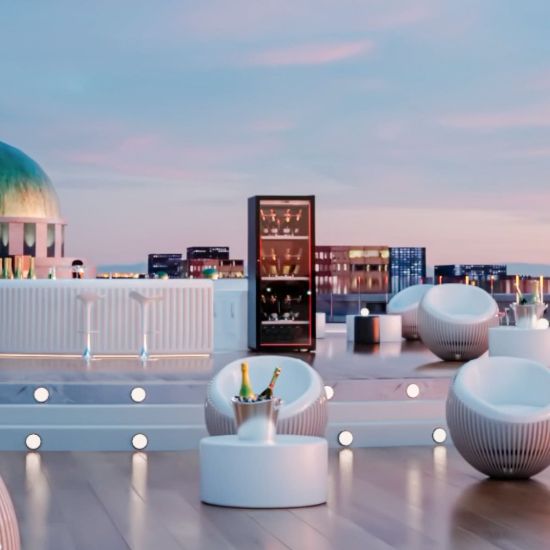 Grande cave à champagne de service, 1 température