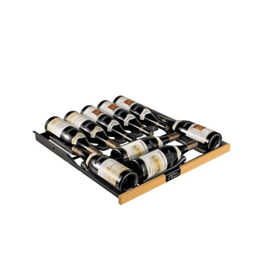 Clayette coulissante Revelation façade chêne clair - 12 bouteilles