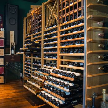 Meuble en chêne massif modulable pour cave à vin sur-mesure - Modulothèque