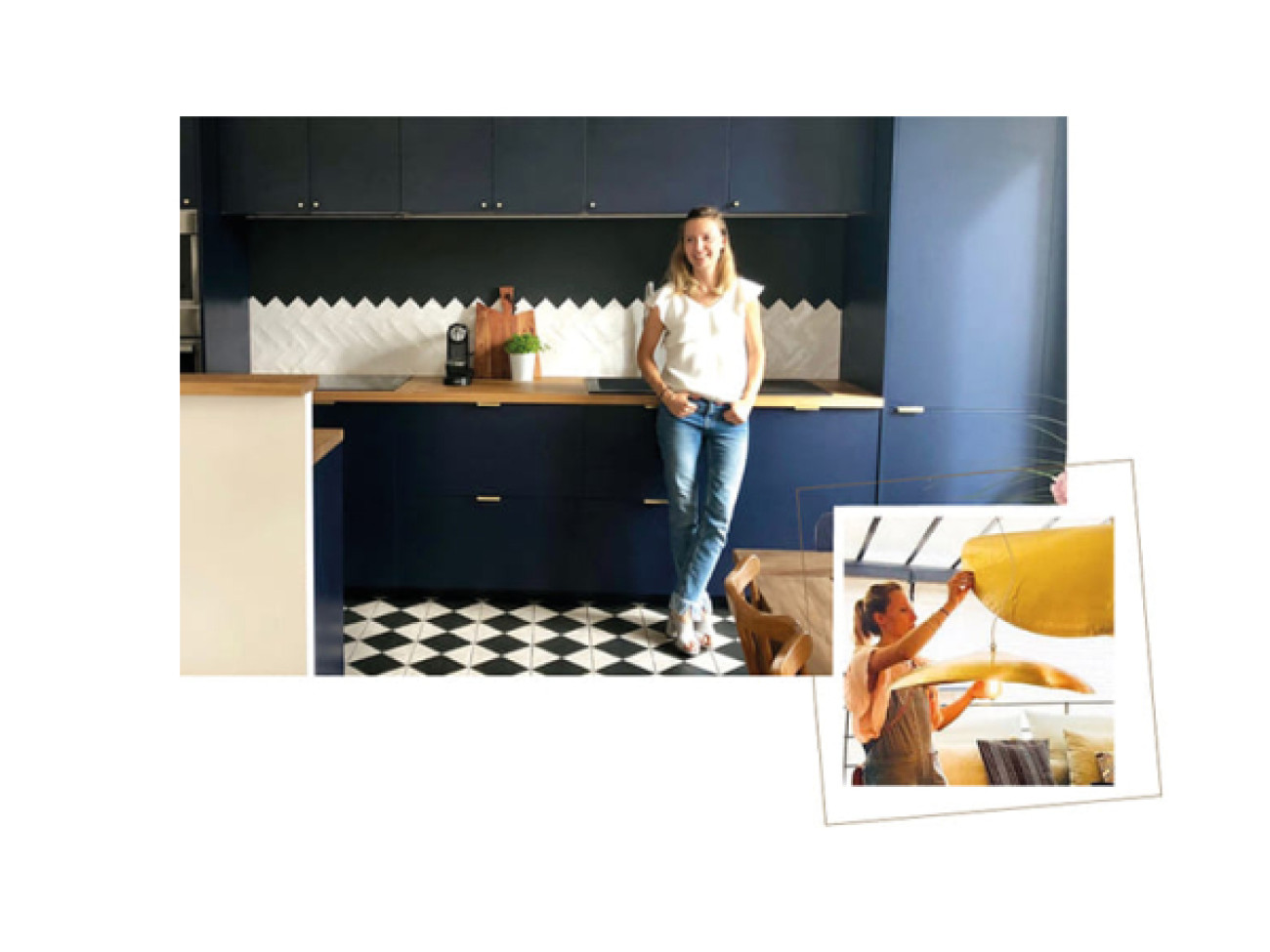 Photo bar de salon avec cave à vin intégrée dans un meuble - Projet d'archi - Quitterie de Pascal - Renovation d'un appartement à Paris