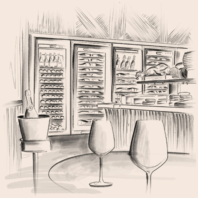 Dans la cave du Fazenda,  Londres, Angleterre