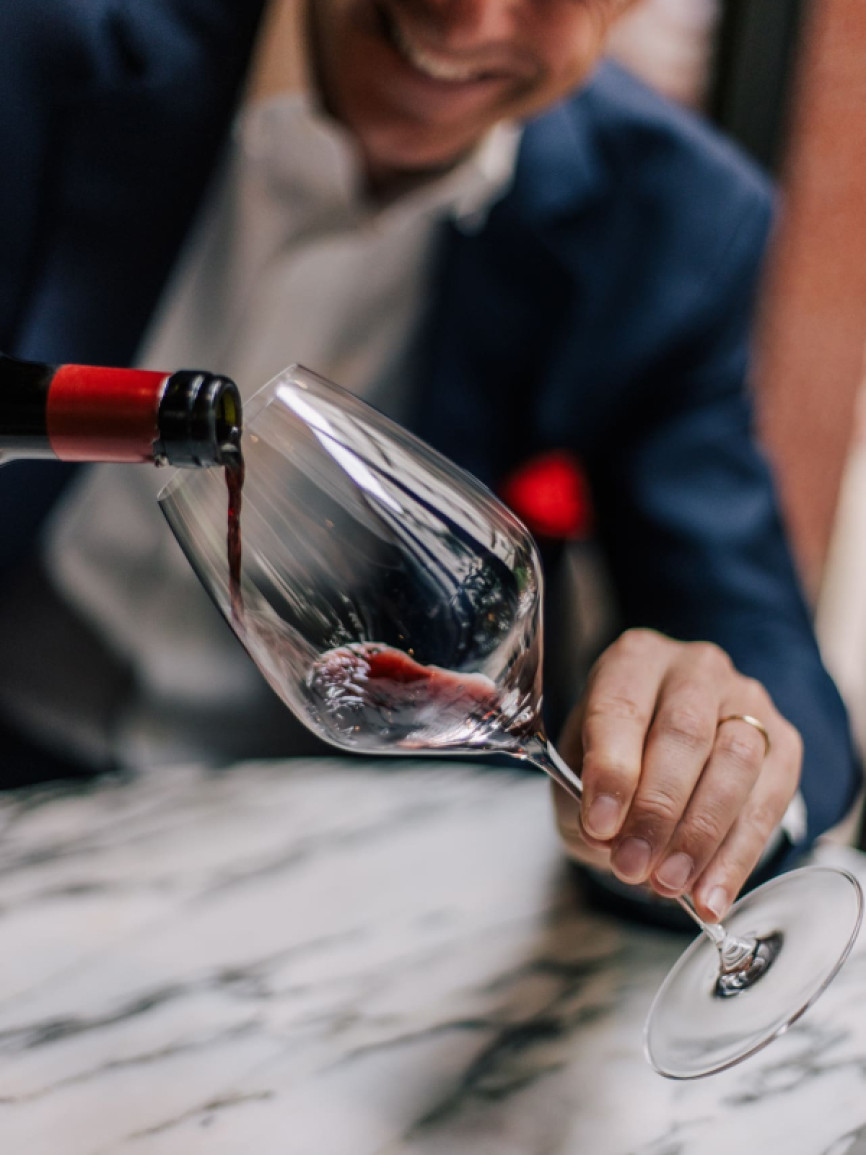 Rencontre avec Maximilian Riedel, PDG de la verrerie Riedel, Autriche