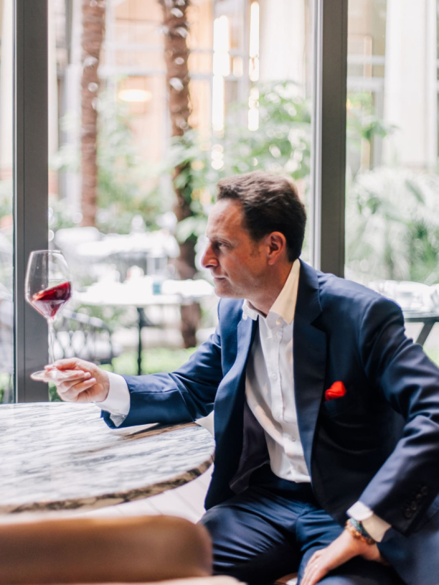 Rencontre avec Maximilian Riedel, PDG de la verrerie Riedel, Autriche